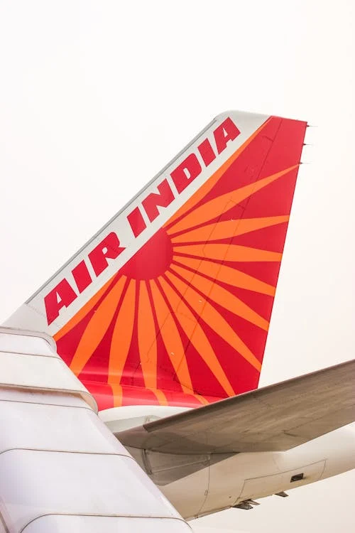 Airplane crash illustration